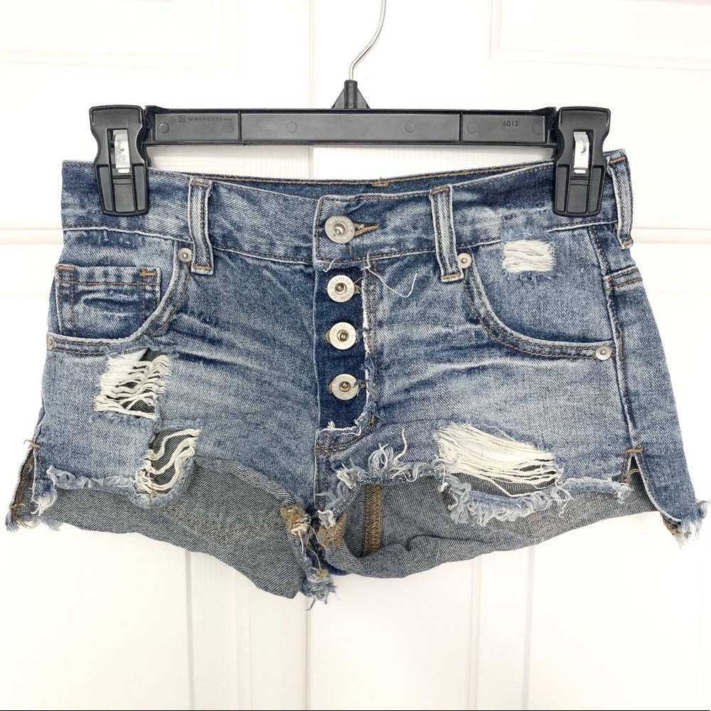 BULLHEAD DENIM Distressed “Slouchy Short” 00